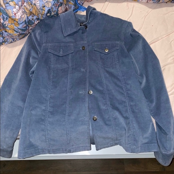 Rafaella Jackets & Blazers - Corduroy Jean Jacket